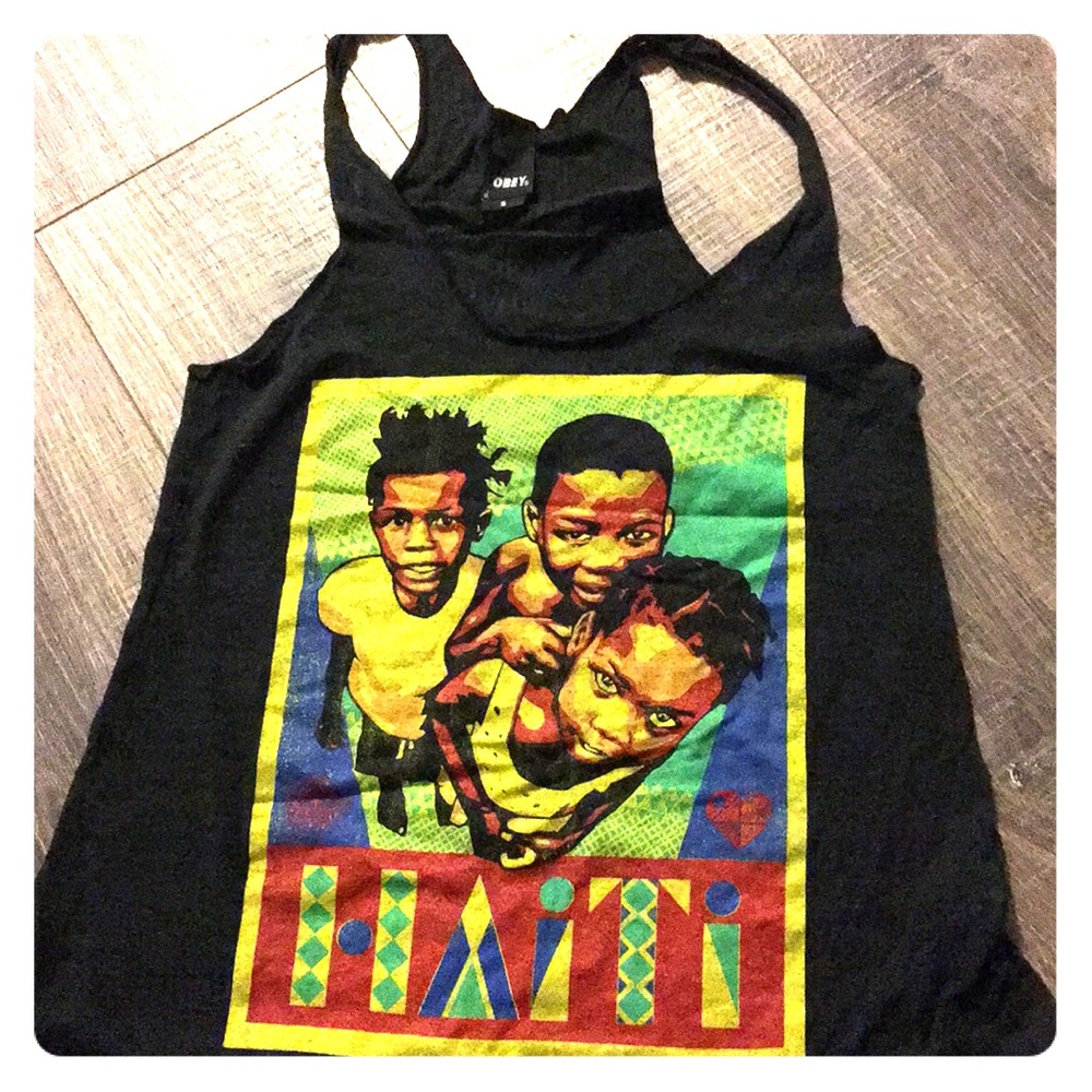 Obey Razorback top